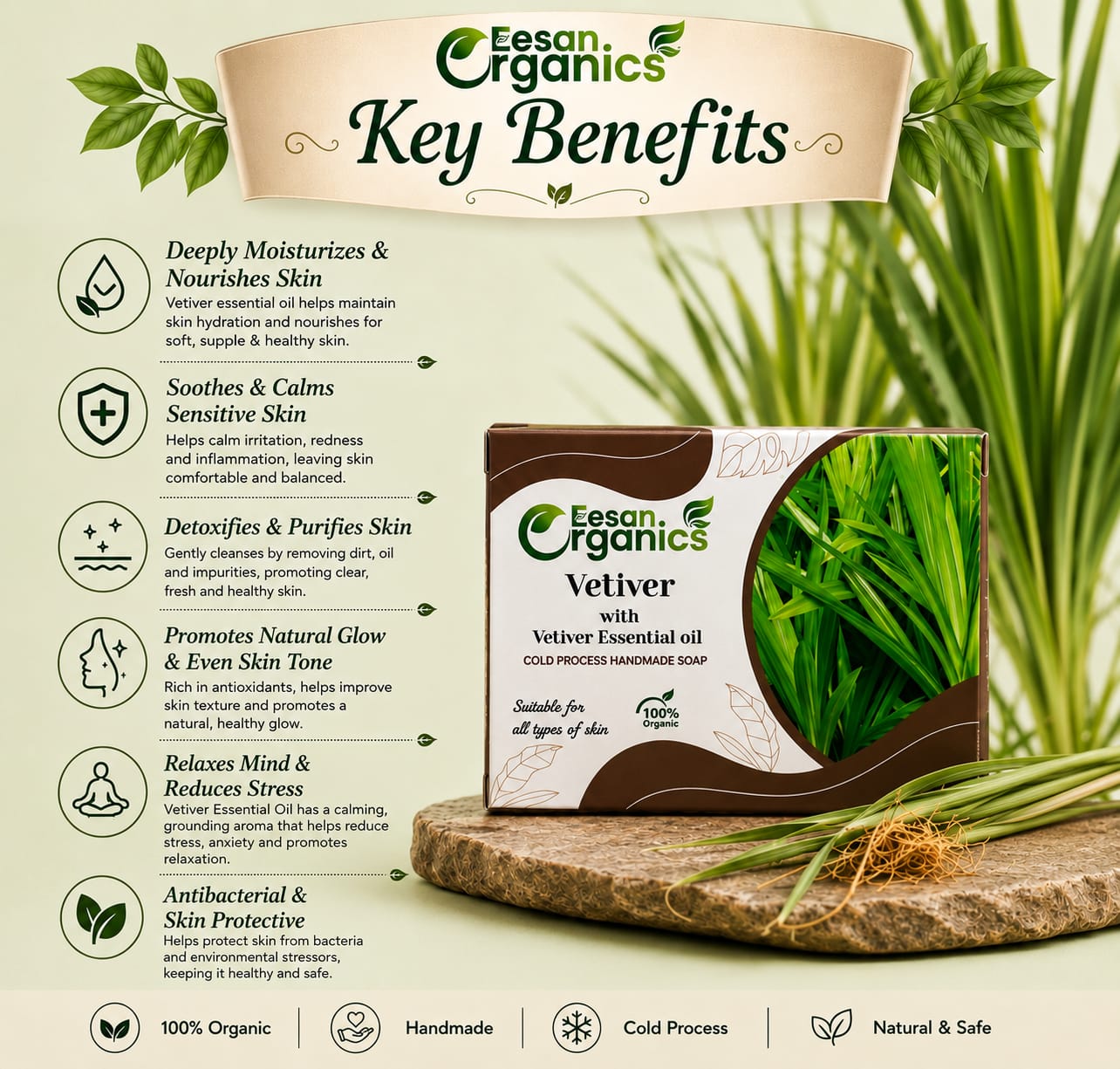 Buy Vetiver soap Online